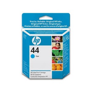 HP 44 Cyan Inkjet Print Cartridge