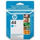 HP 44 Cyan Inkjet Print Cartridge