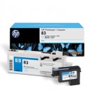 HP 83 Light Cyan UV Printhead and Printhead Cleaner