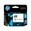 HP 49 Large Tri-color Inkjet Print Cartridge