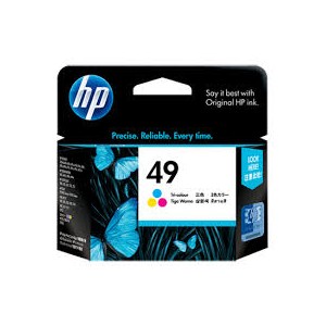 HP 49 Large Tri-color Inkjet Print Cartridge