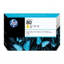 HP 80 350-ml Yellow Ink Cartridge