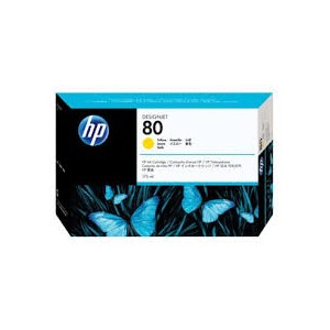 HP 80 350-ml Yellow Ink Cartridge