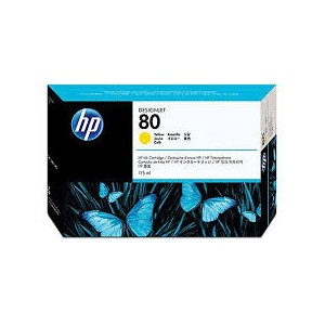 HP 80 175-ml Yellow Ink Cartridge