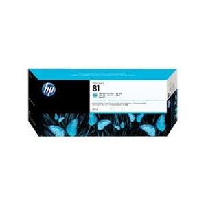  HP 81 680-ml Light Cyan Dye Ink Cartridge 