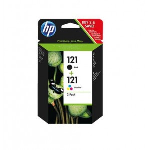 HP 121 Ink Cartridge Combo Pack