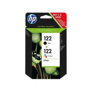 HP 122 Ink Cartridge Combo Pack