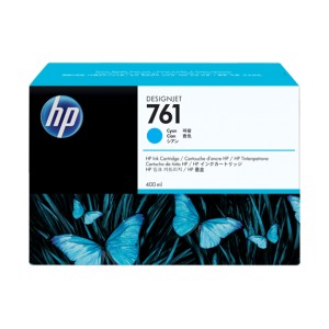 HP 761 400ml Cyan Ink Cartridge