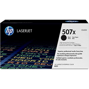 HP 507X Black LaserJet Toner Cartridge