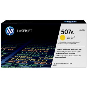 HP 507A Yellow LaserJet Toner Cartridge