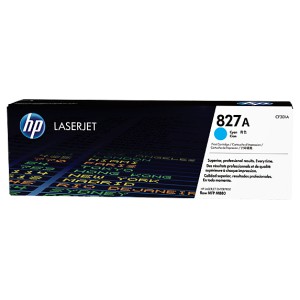 HP 827A Cyan LaserJet Toner Cartridge