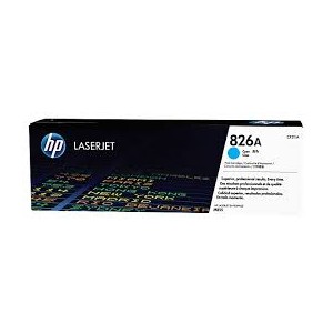 HP 826A Cyan LaserJet Toner Cartridge