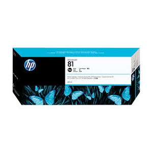 HP 81 680-ml Black Dye Ink Cartridge
