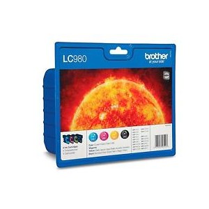 cartouche Jet d'encre LC980CMY