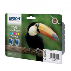 C13T00940210 Epson Encre double pack noir 