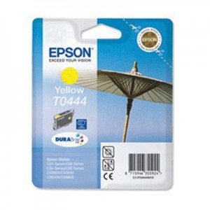 C13T04444010 Epson Encre DURABrite jaune HC C64/C66/C84/C86/PE/CX3650/6400/6600