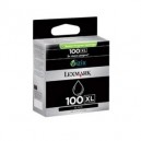 14N1068E Cartouche d'encre Lexmark Return Programme haute capacité Noir 100XL