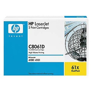 C8061D HP LaserJet Dual Pack Black 